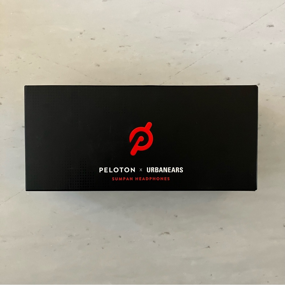 Peloton x Urbanears Sumpan Wired In-Ear Headphones Black 3.5mm New